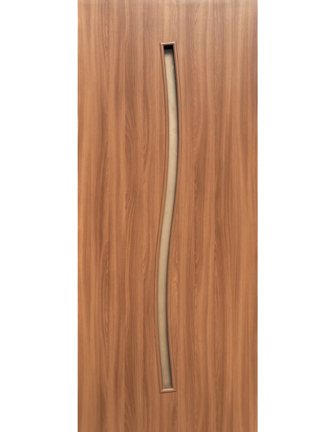 Line Glass-02 Шимо золотой, со стеклом сатин